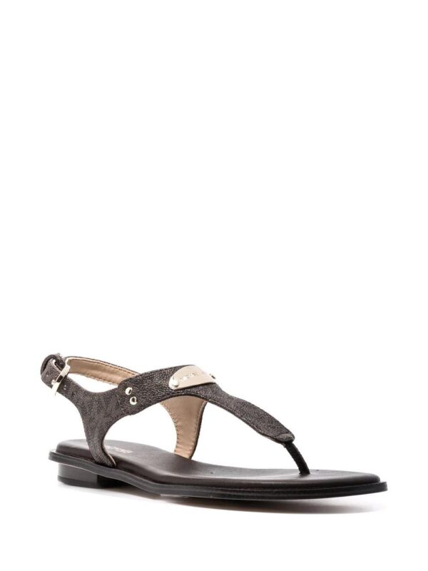 Michael Michael Kors  monogram-print thong sandals - Image 2