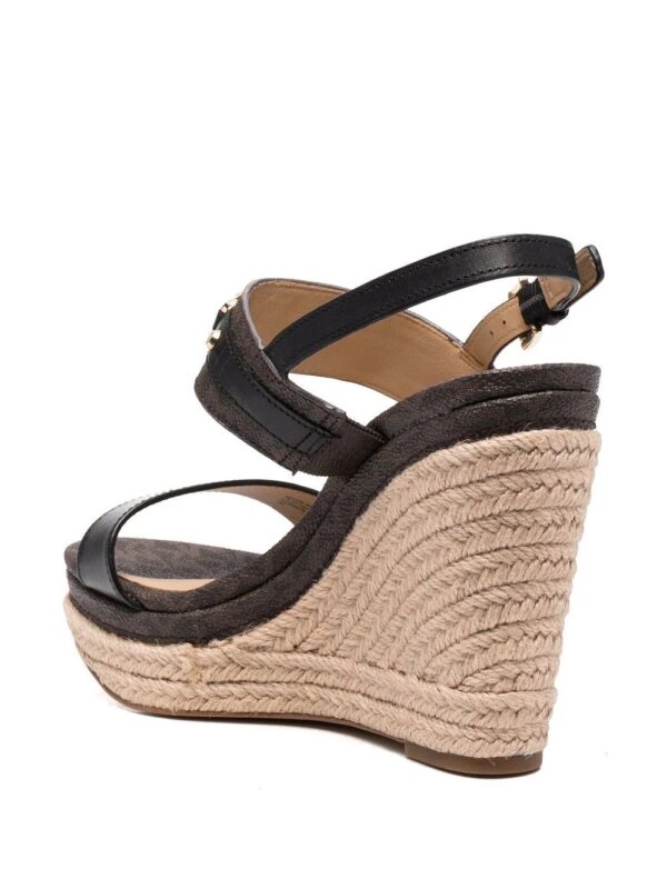 Michael Michael Kors  logo-plaque wedge sandals - Image 3