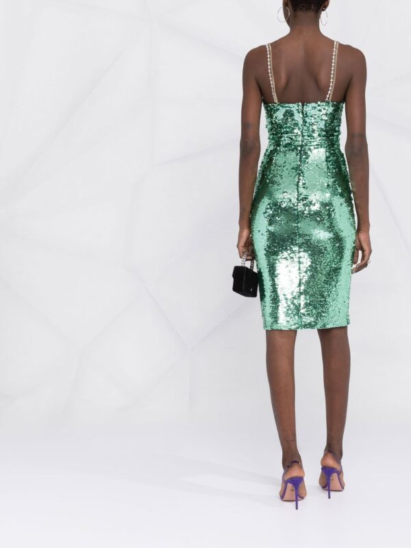 Philipp Plein sequin embellished midi dress - Image 4