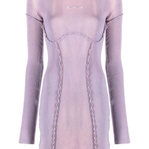Off-White  seam-detailed dress