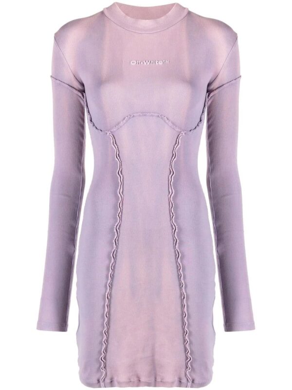 Off-White  seam-detailed dress