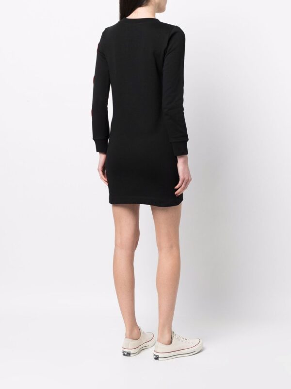 Love Moschino heart-detail sweater dress - Image 4