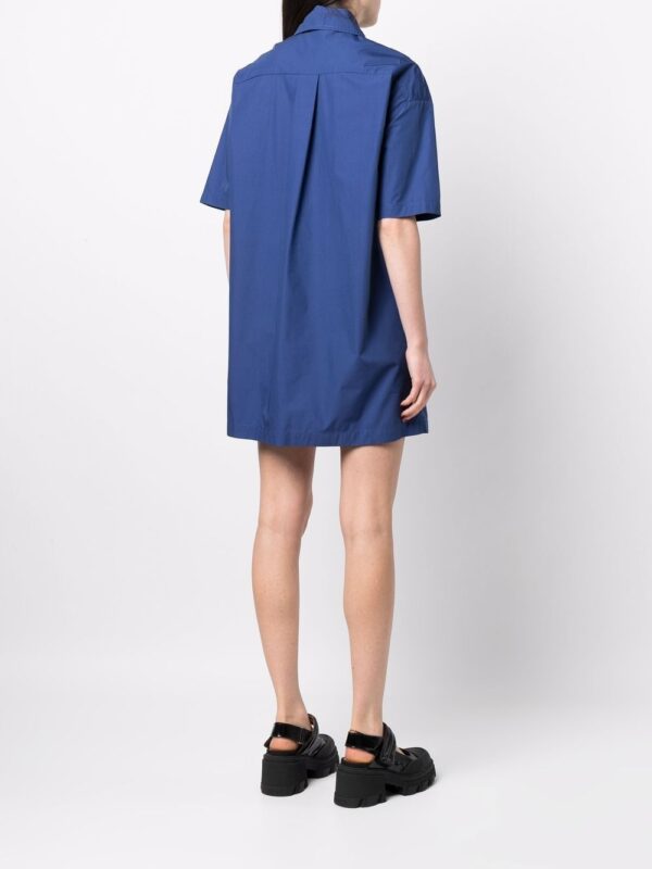 Love Moschino zip-front shirt dress - Image 4