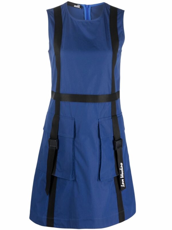 Love Moschino  pocket-detail mini dress