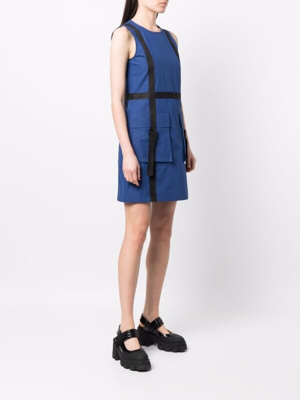 Love Moschino  pocket-detail mini dress - Image 3