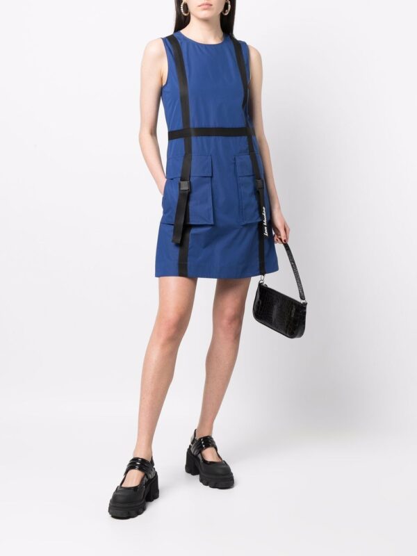 Love Moschino  pocket-detail mini dress - Image 2