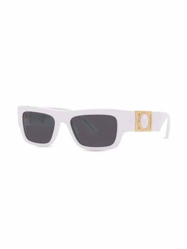 Versace Eyewear logo-plaque rectangular sunglasses - Image 2