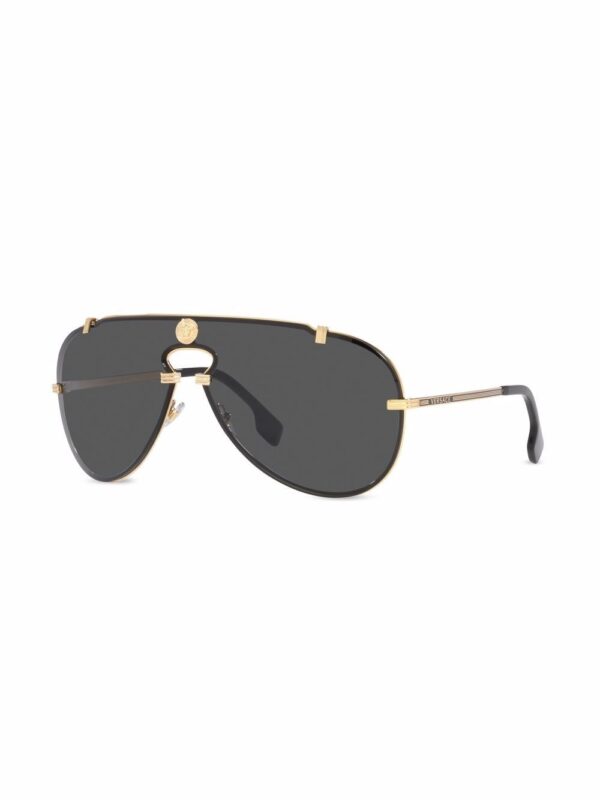Versace Eyewear curved pilot-frame sunglasses - Image 2
