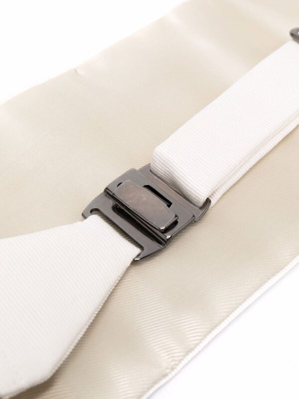 Louis Vuitton ribbed silk cummerbund - Image 2