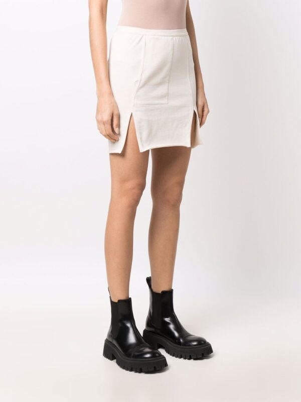 Rick Owens  front-slit mini skirt - Image 3