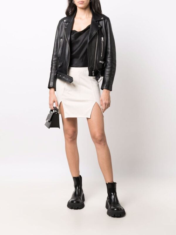 Rick Owens  front-slit mini skirt - Image 2