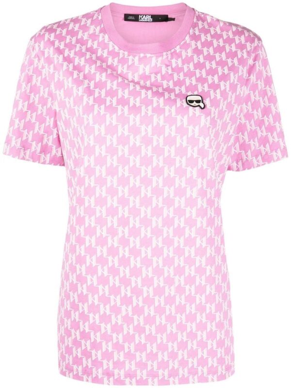 Karl Lagerfeld  Ikonik logo-print T-shirt