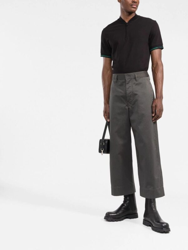 Karl Lagerfeld zipped short-sleeve polo shirt - Image 2