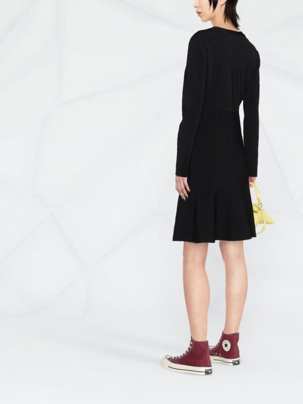 Love Moschino logo-print sweatshirt dress - Image 5