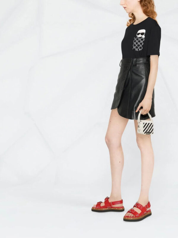 Karl Lagerfeld  Ikonik monogram T-shirt - Image 3