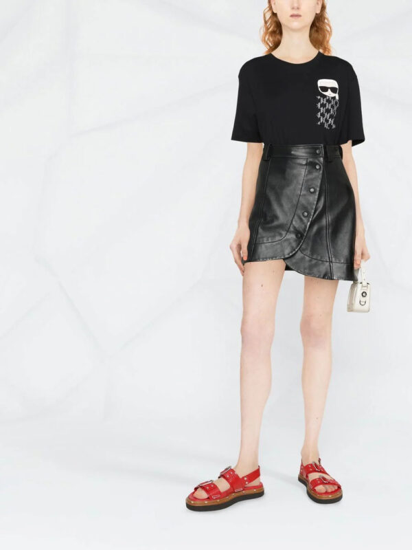 Karl Lagerfeld  Ikonik monogram T-shirt - Image 2