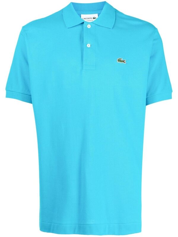 Lacoste  logo-patch piqué polo shirt