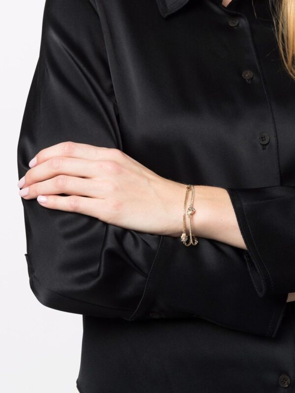 Alexander McQueen  skull charm chain bracelet - Image 2