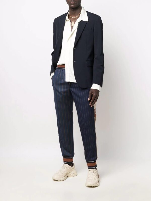 Dolce & Gabbana  pinstripe-print track pants - Image 2