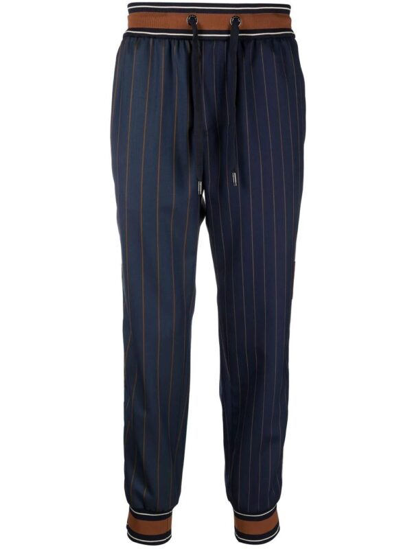 Dolce & Gabbana  pinstripe-print track pants