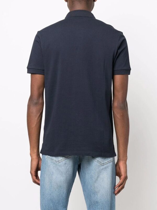 Hugo chest logo-patch polo shirt - Image 4