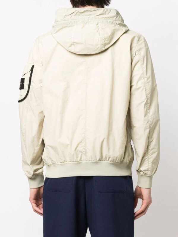 Stone Island  Compass badge lightweight hooded jacket - Image 4