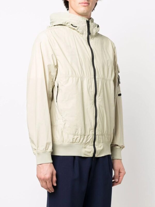 Stone Island  Compass badge lightweight hooded jacket - Image 3