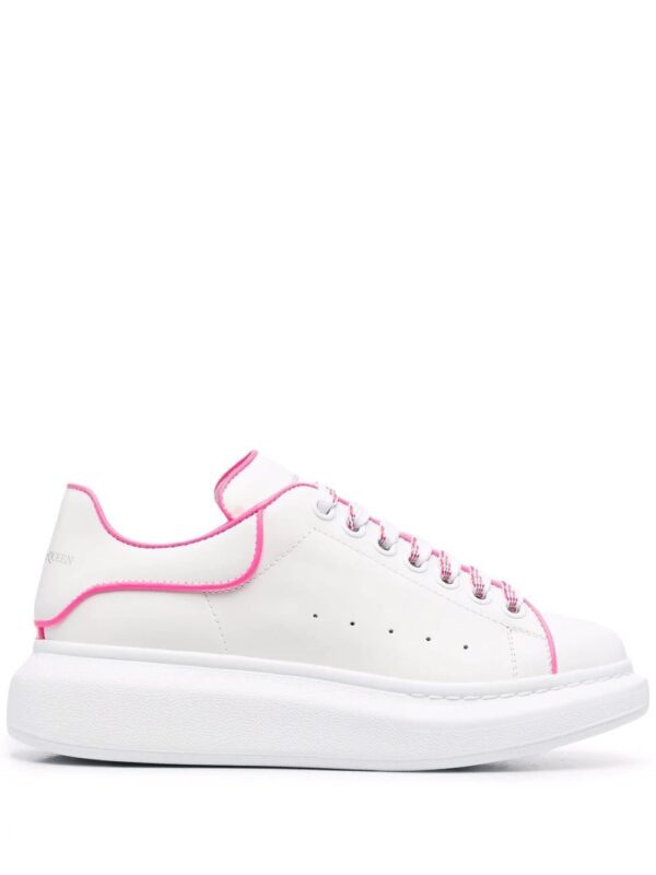 Alexander Mcqueen Oversized low-top leather sneakers