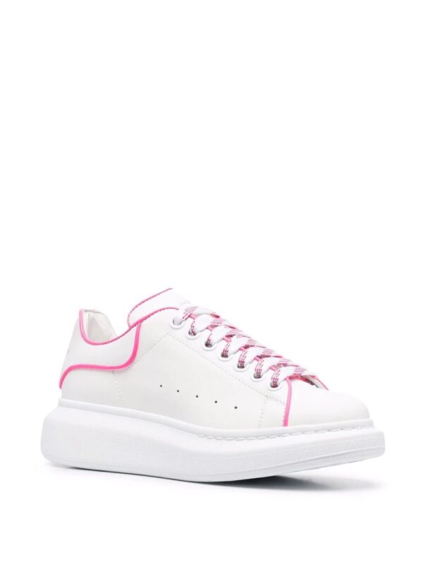 Alexander Mcqueen Oversized low-top leather sneakers - Image 2
