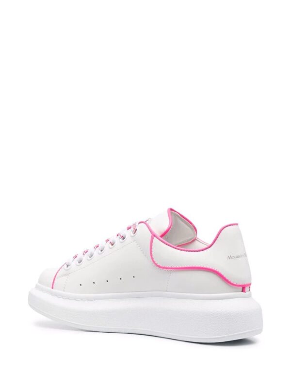 Alexander Mcqueen Oversized low-top leather sneakers - Image 3