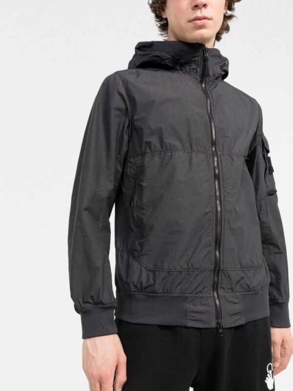 Stone Island  Compass-patch hooded jacket - Image 3
