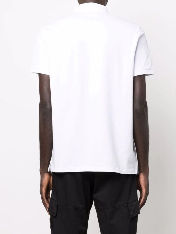 Karl Lagerfeld  logo-patch polo shirt - Image 4