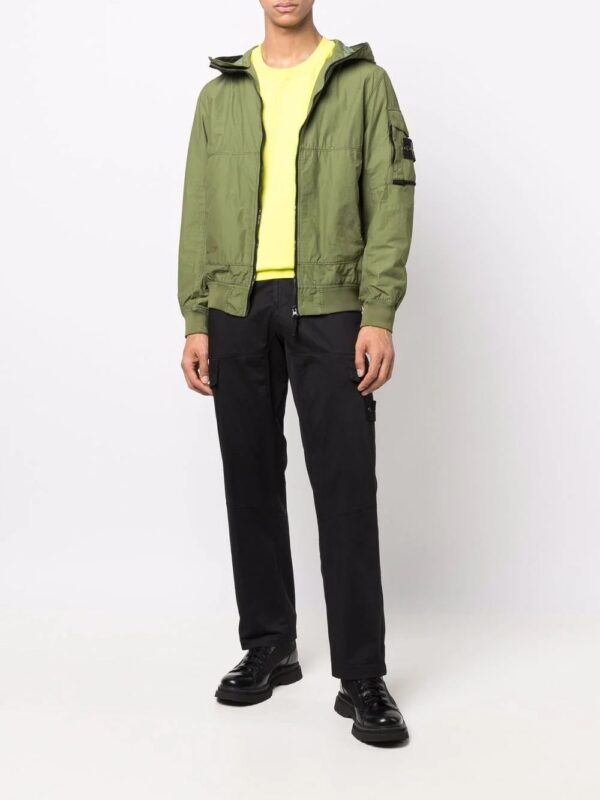 Stone Island  Compass-patch zip-front lightweight jacket - Image 2