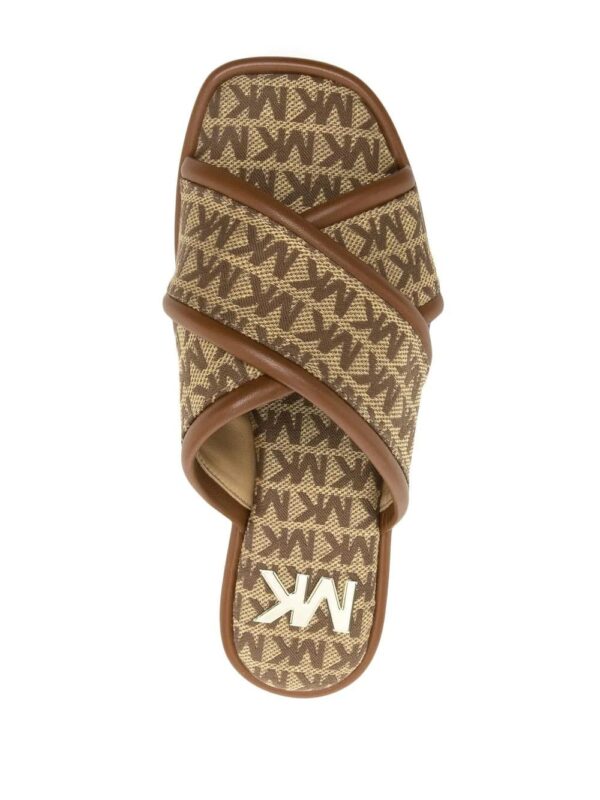 Michael Kors  Gideon monogram slides - Image 4