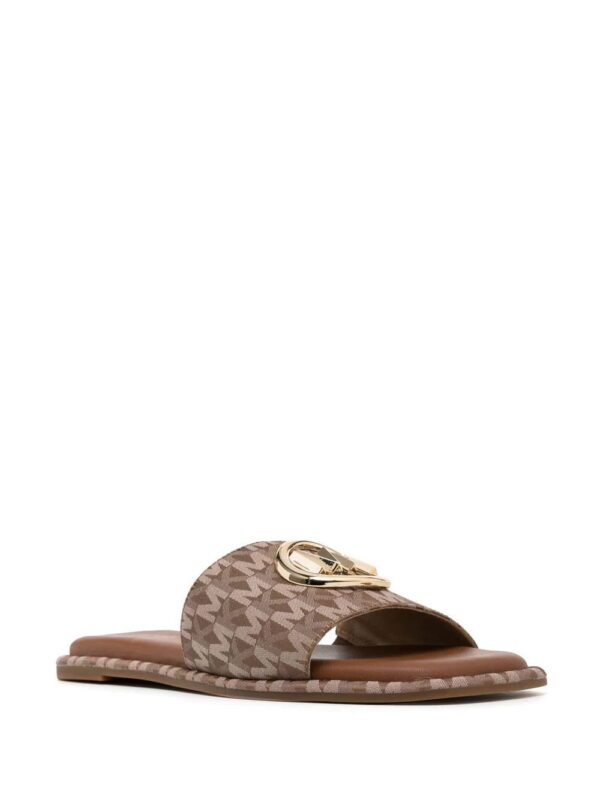 Michael Kors  Hayworth leather sliders - Image 2
