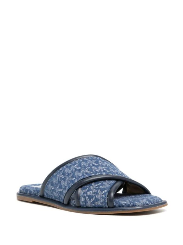 Michael Kors  Gideon monogram slide sandals - Image 2