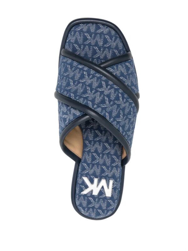Michael Kors  Gideon monogram slide sandals - Image 4