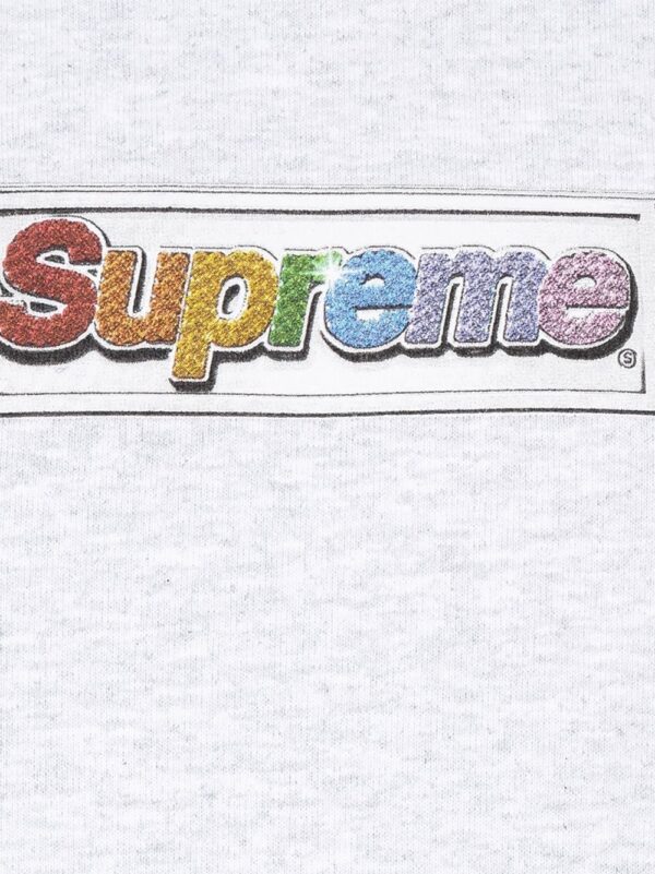 Supreme  Bling Box Logo hoodie - Image 2