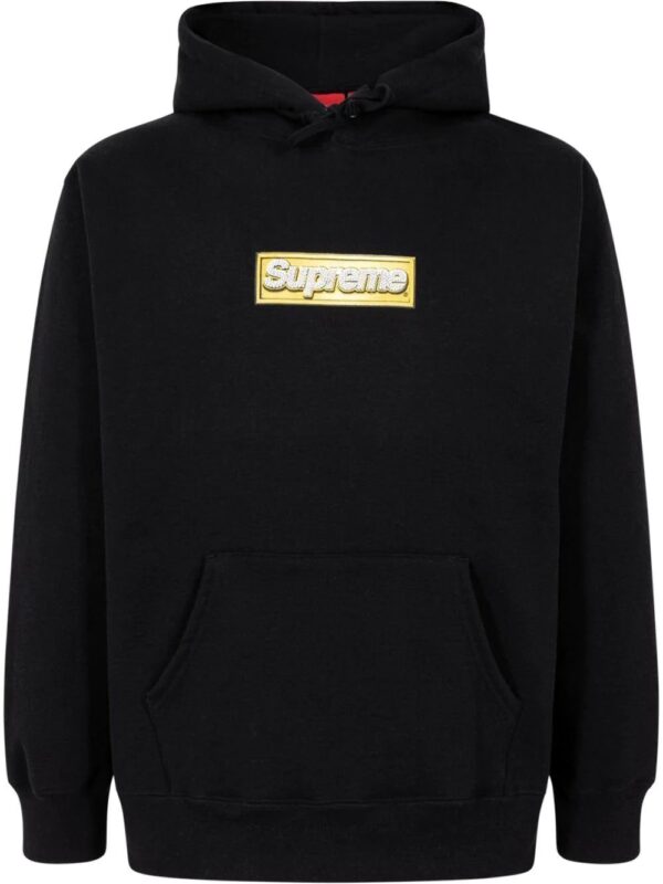 Supreme  Bling Box logo hoodie