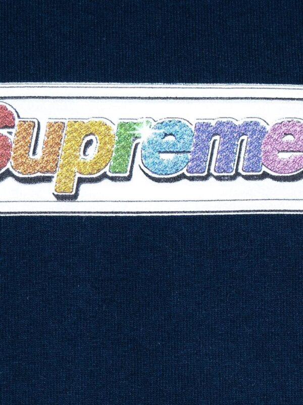 Supreme  Bling Box Logo hoodie - Image 2