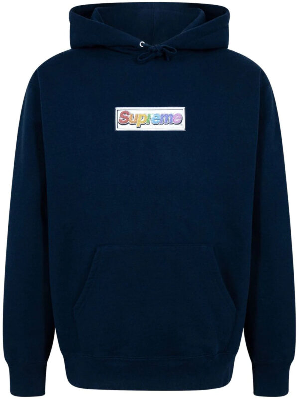 Supreme  Bling Box Logo hoodie