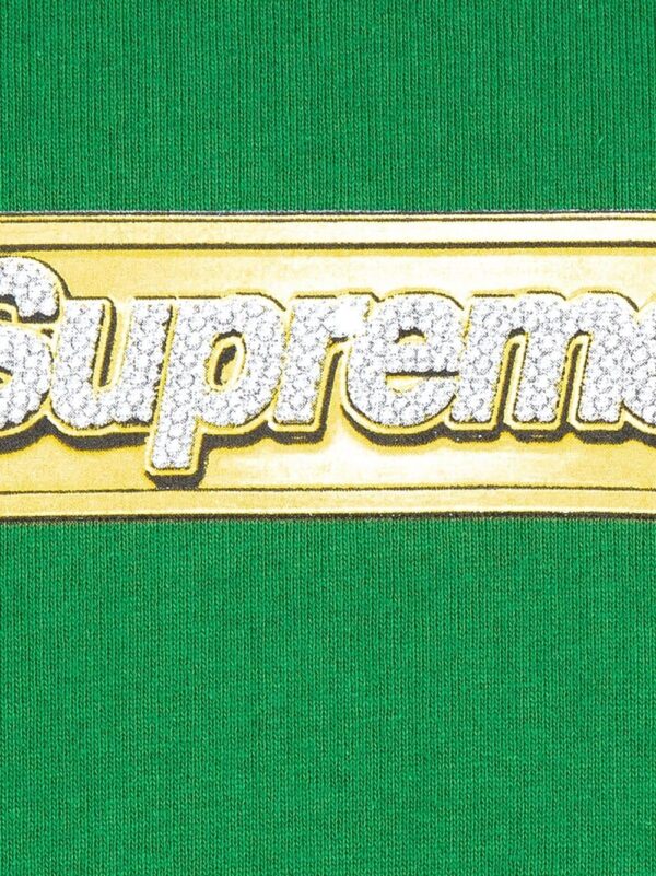 Supreme  Bling Box Logo drawstring hoodie - Image 2