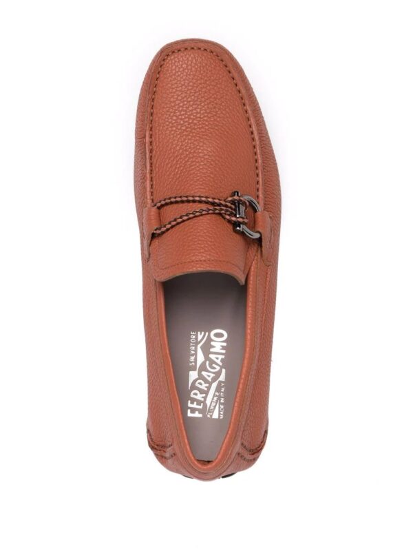 Ferragamo  Gancini-detail loafers - Image 4