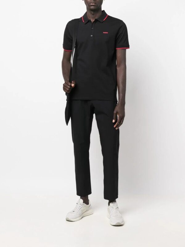 HUGO  logo-print polo shirt - Image 2
