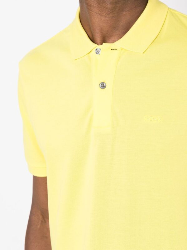 BOSS  shortsleeved cotton polo shirt - Image 4