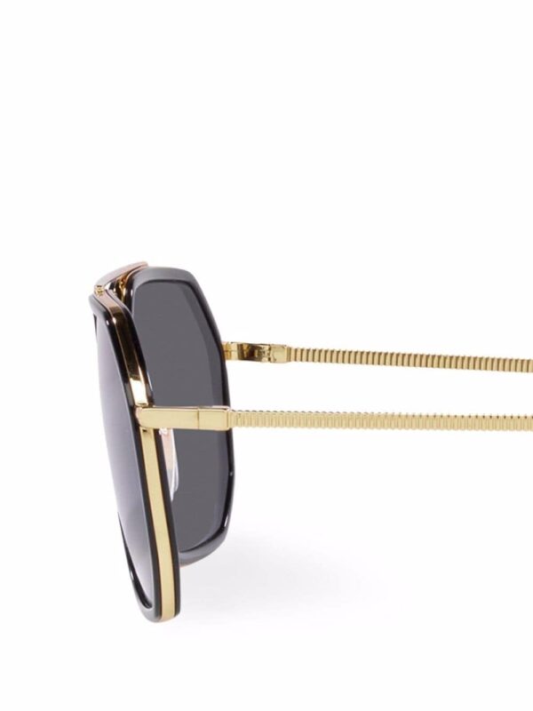 Dolce & Gabbana Eyewear double-bridge pilot-frame sunglasses - Image 3
