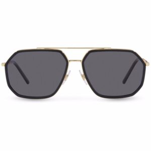 Dolce & gabbana  Eyewear double-bridge pilot-frame sunglasses