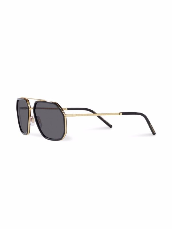 Dolce & Gabbana Eyewear double-bridge pilot-frame sunglasses - Image 2