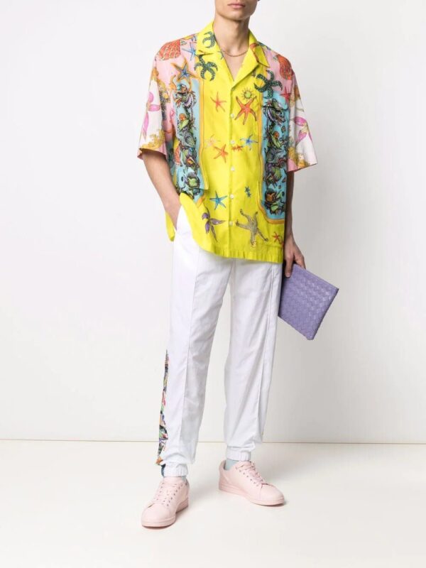 Versace  graphic-print track pants - Image 2
