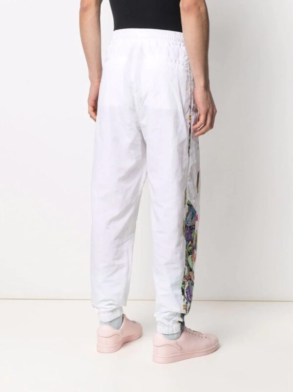 Versace  graphic-print track pants - Image 4
